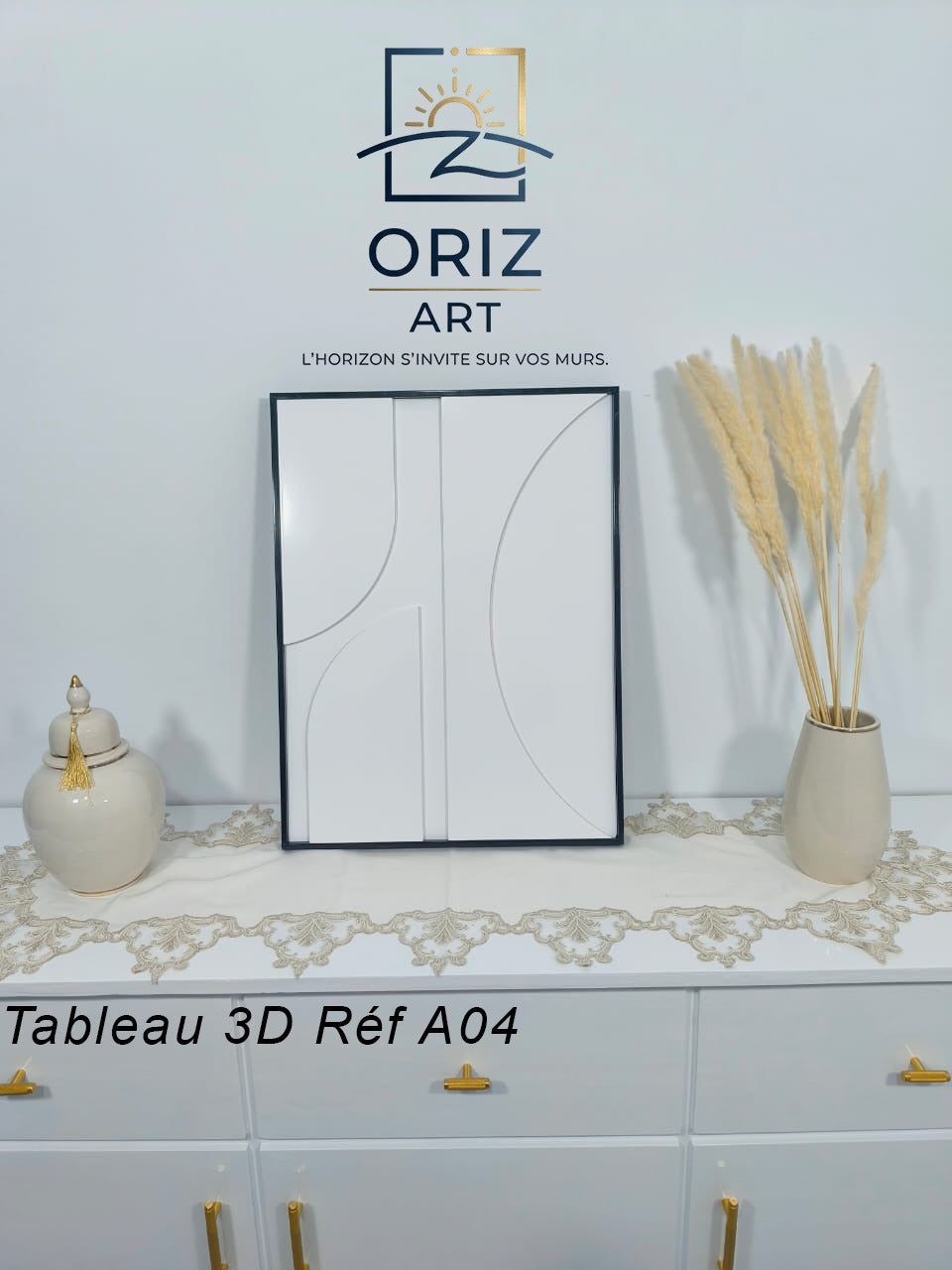 Tableau 3d Réf A04 Dimension 63x47cm