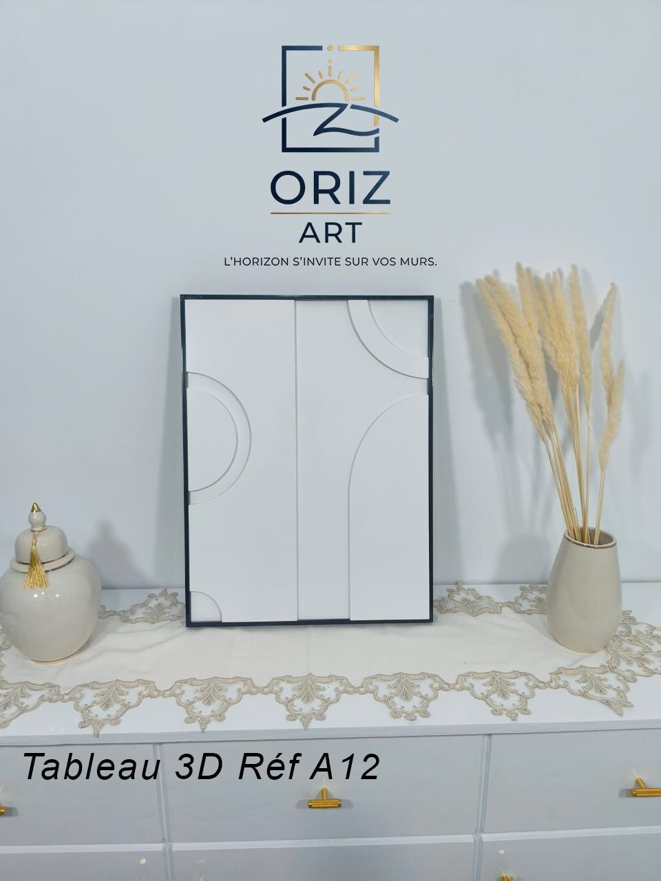 Tableau 3d Réf A12 Dimension 63x47cm