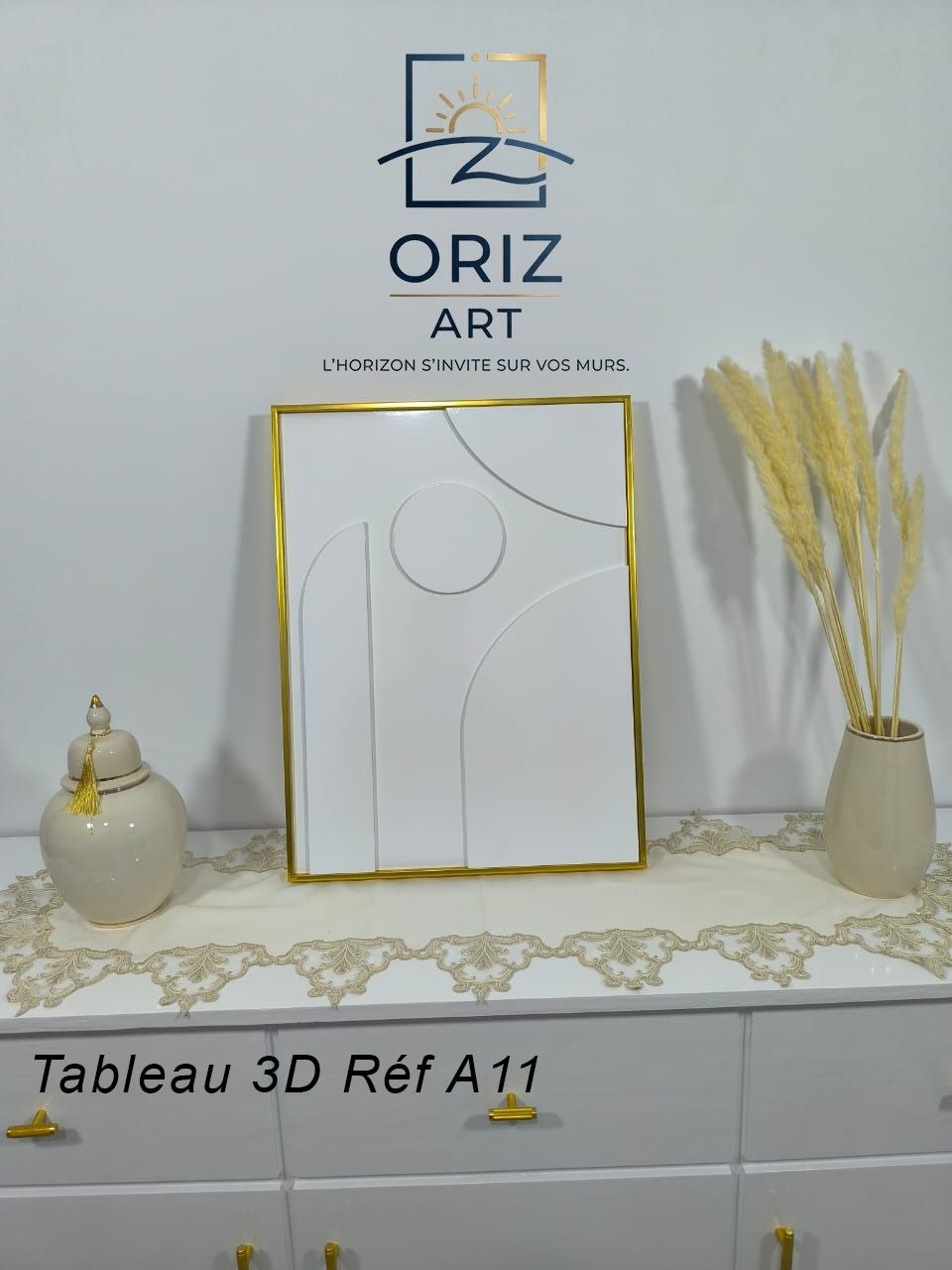 Tableau 3d Réf A11 Dimension 63x47cm